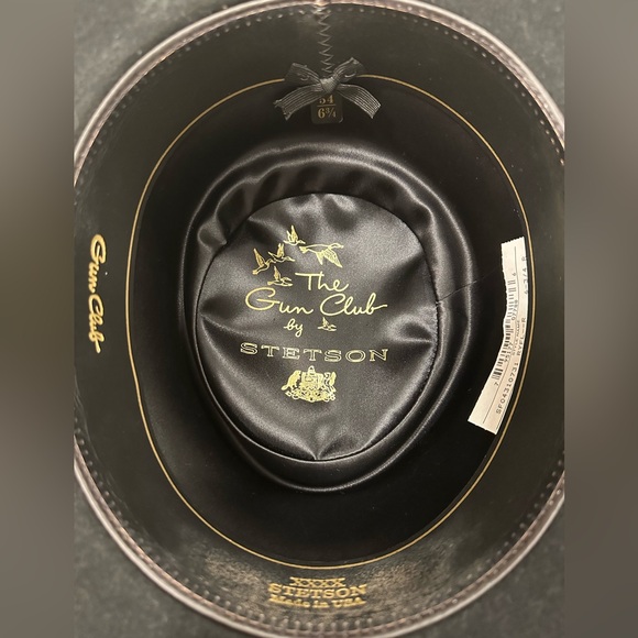 Stetson “The Gun Club” vintage black hat - Picture 4 of 11